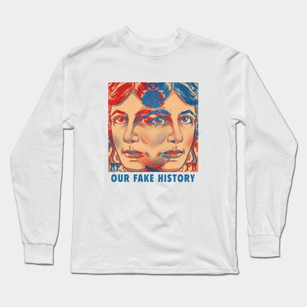 Mata Hari T-Shirt Long Sleeve T-Shirt by Our Fake History